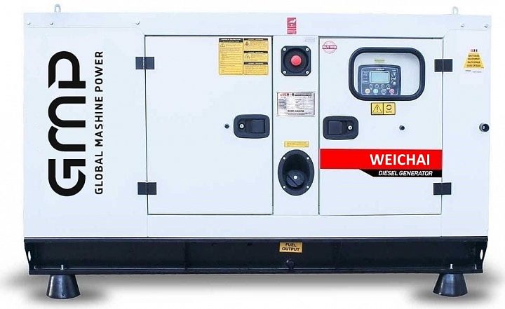Дизельный генератор Weichai GMP 41WA в кожухе