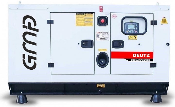 Дизельный генератор Deutz GMP 33DZ в кожухе
