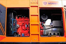Дизельный генератор Scania GMP 619S в кожухе — фото 4
