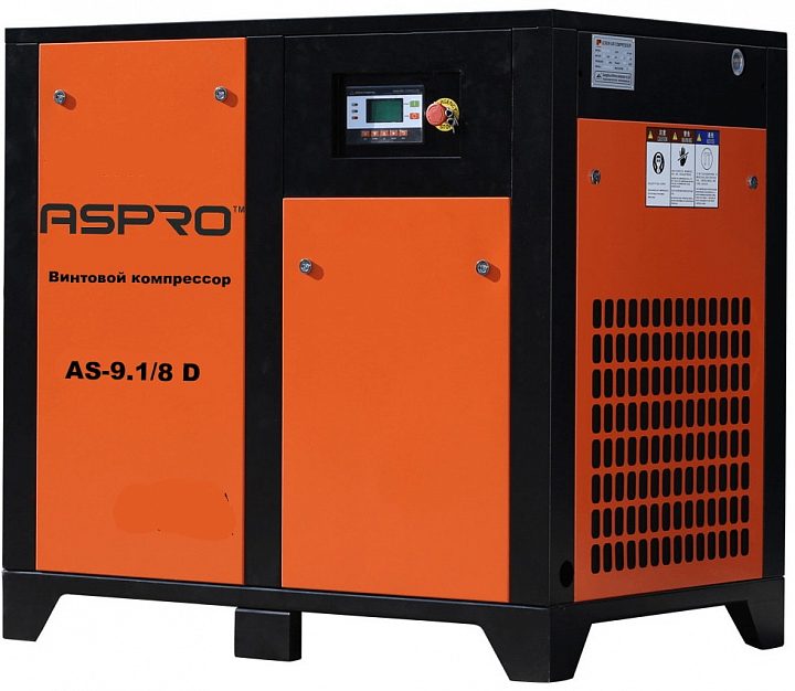 Винтовой компрессор ASair (ASpro) AS-9.1/8-D