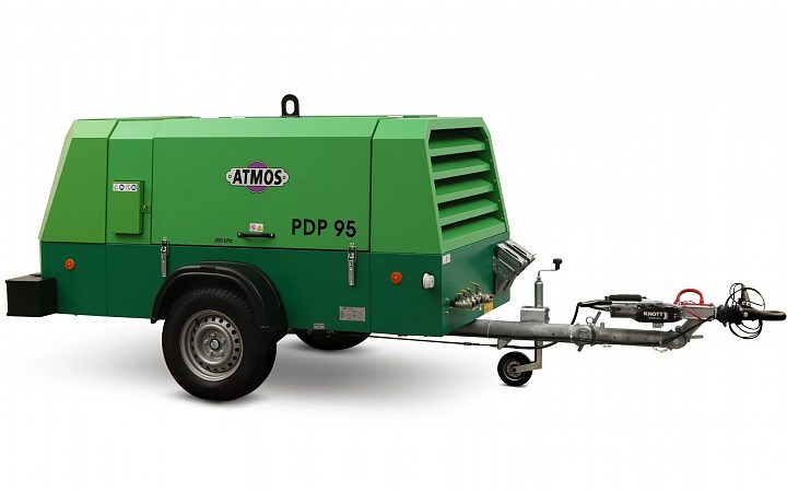 Дизельный компрессор Atmos PDP 95 10 регул с тормозом
