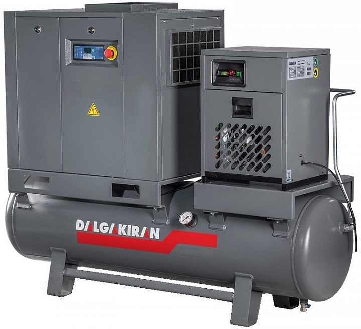 Винтовой компрессор Dalgakiran F 7 10 250 Compact