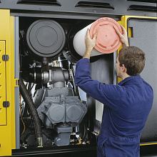 Дизельный компрессор Atlas Copco XATS 487 CD на шасси — фото 4