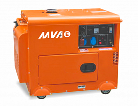 Дизельный генератор MVAE ДГ 3500 К с АВР — фото 1