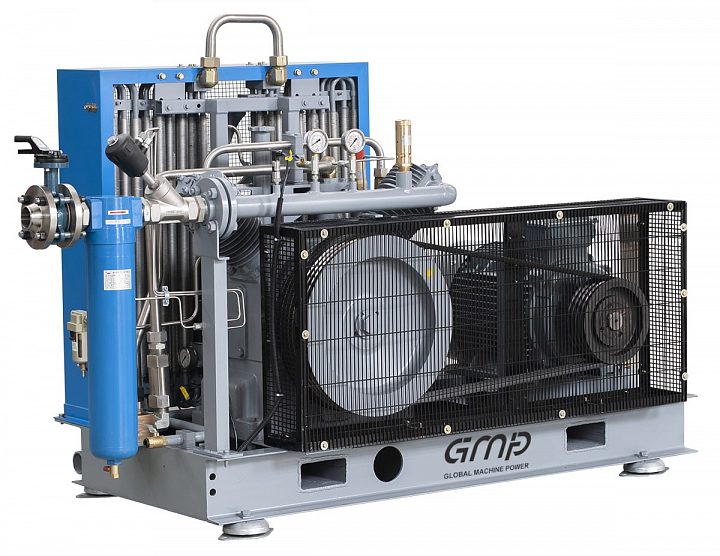 Воздушный/азотный дожимной компрессор GMP НB-B-5,5-15