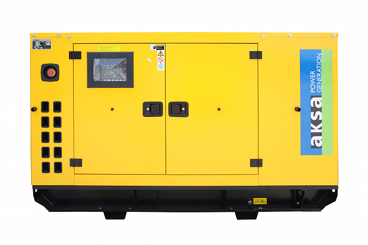 Дизельный генератор Aksa APD-75A в кожухе с АВР