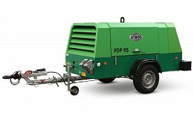 Дизельный компрессор Atmos PDP 95 12 фикс с тормозом — фото 3