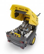 Дизельный компрессор Atlas Copco XAS 97 DD на шасси — фото 3