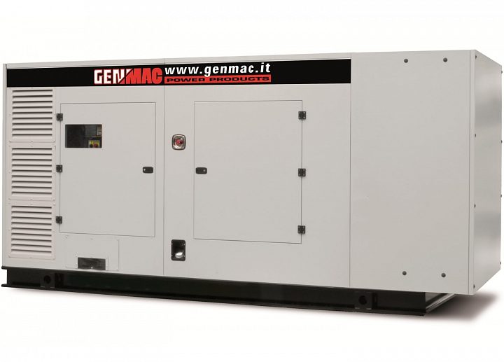 Дизельный генератор Genmac G350IS в кожухе