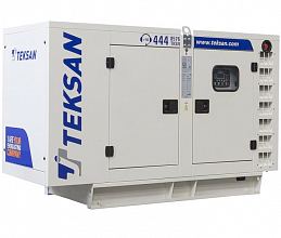 Дизельный генератор Teksan TJ15BD в кожухе — фото 2