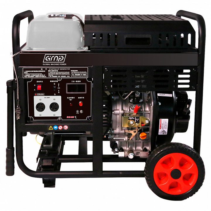Дизельный генератор GMP DDAE 11000EX (переключатель 1/3 ф)