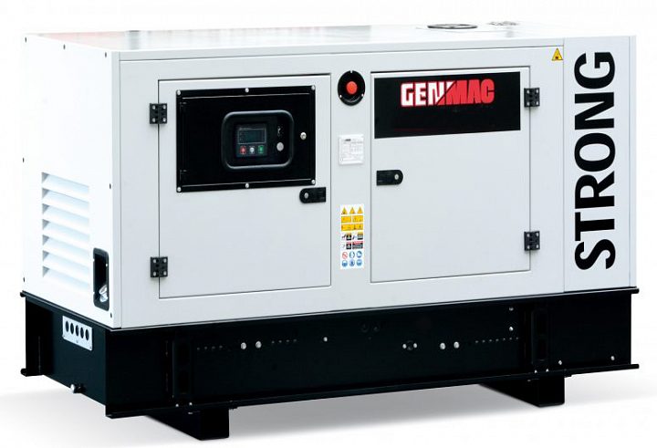 Дизельный генератор Genmac G40JS в кожухе