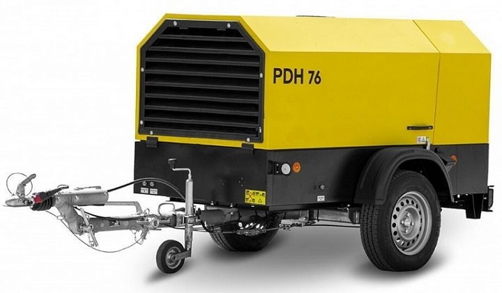Дизельный компрессор Dalgakiran PDH 76-14 (регул с тормозом)