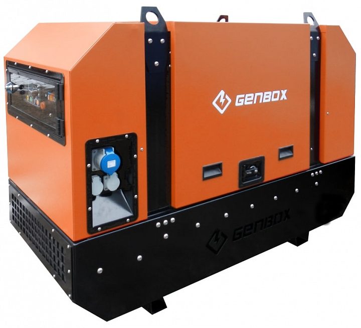 Дизельный генератор GENBOX JD24 в кожухе
