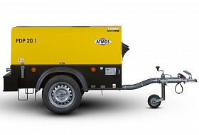 Дизельный компрессор Atmos PDP 20 7 регул с тормозом — фото 2