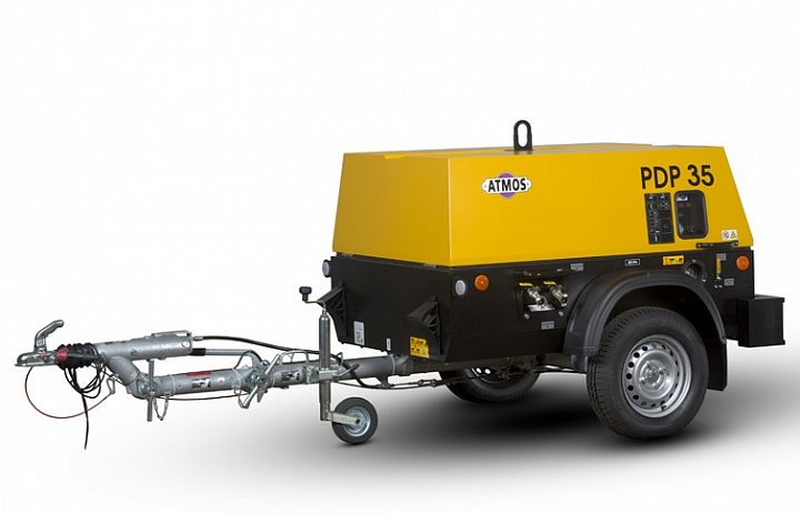 Дизельный компрессор Atmos PDP 35 7 регул без тормоза