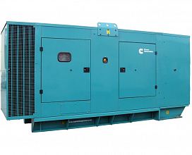 Дизельный генератор Cummins C440D5 в кожухе с АВР — фото 1