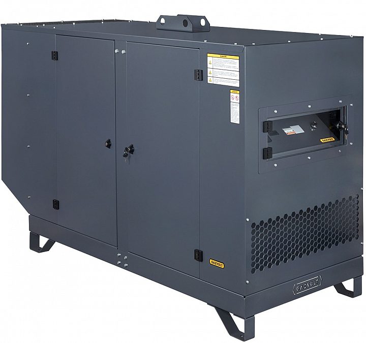 Газовый генератор Gazvolt 60T21 в кожухе с АВР