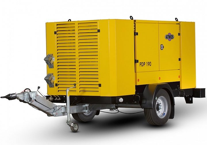 Дизельный компрессор Atmos PDP 190 14 регул с тормозом