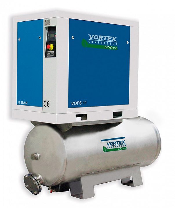 Винтовой компрессор Vortex VOFS T 11 10 бар