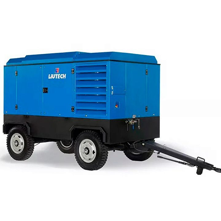 Дизельный компрессор LIUTECH LUY270-10 на шасси