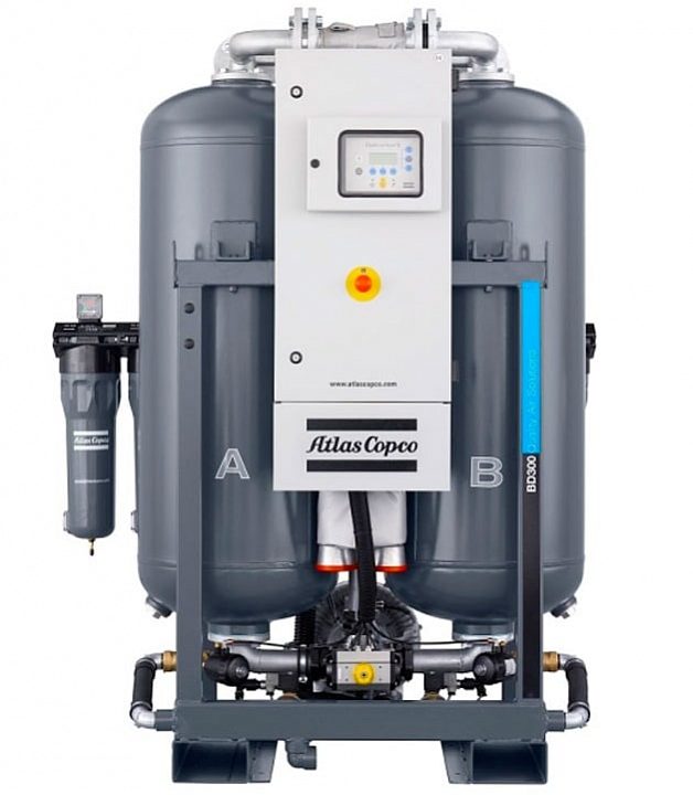 Адсорбционный осушитель Atlas Copco BD 250+ ZP CE 400V IEC