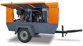 Дизельный компрессор Denair DACY-22/20 (на шасси) — фото 3