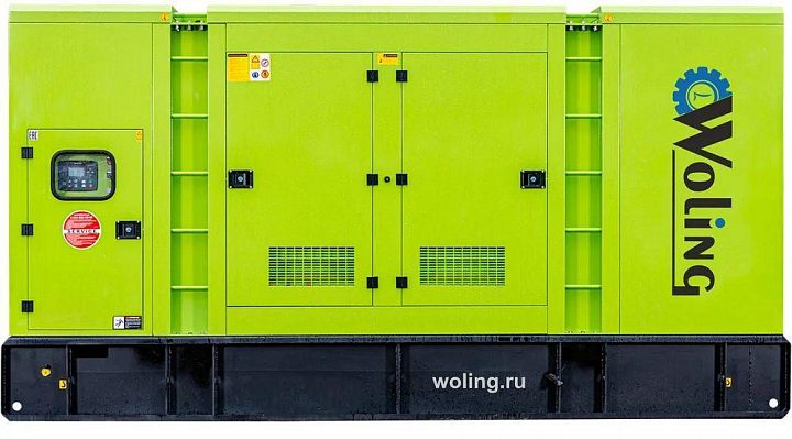 Дизельный генератор Woling GMP АД350 в кожухе