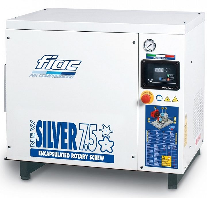Винтовой компрессор Fiac NEW SILVER 7,5 13
