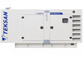 Дизельный генератор Teksan TJ220BD5C в кожухе — фото 1