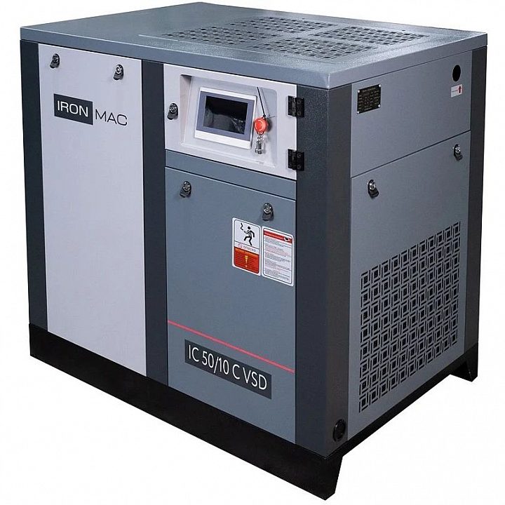 Винтовой компрессор IRONMAC IC 50/10 C VSD (IP 23)