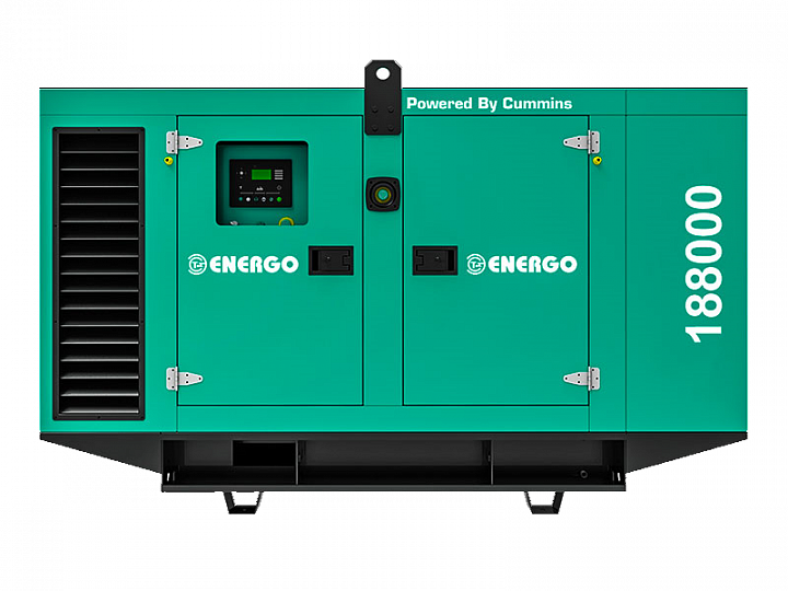 Дизельный генератор Energo AD250-T400C-S в кожухе